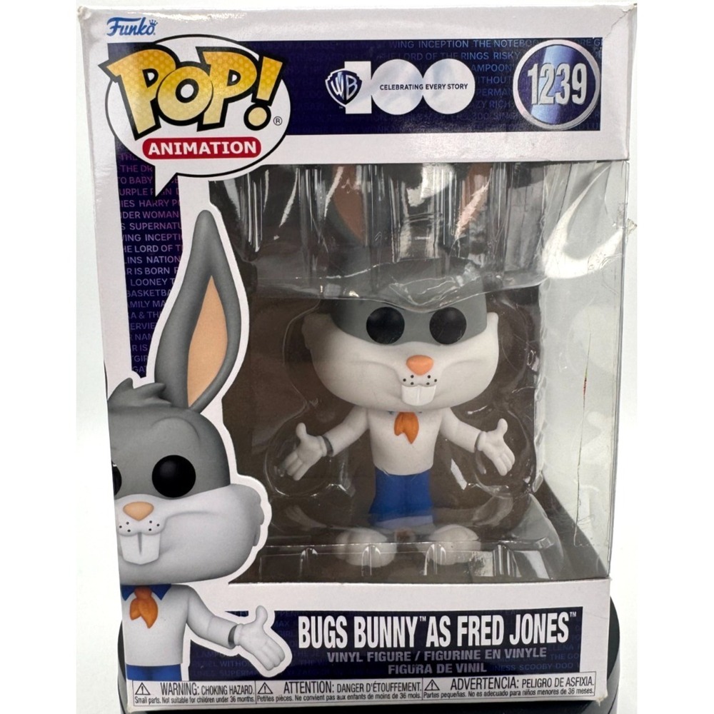 Anime - Bugs Bunny Fred Jones #1239 Scooby Doo Funko Pop